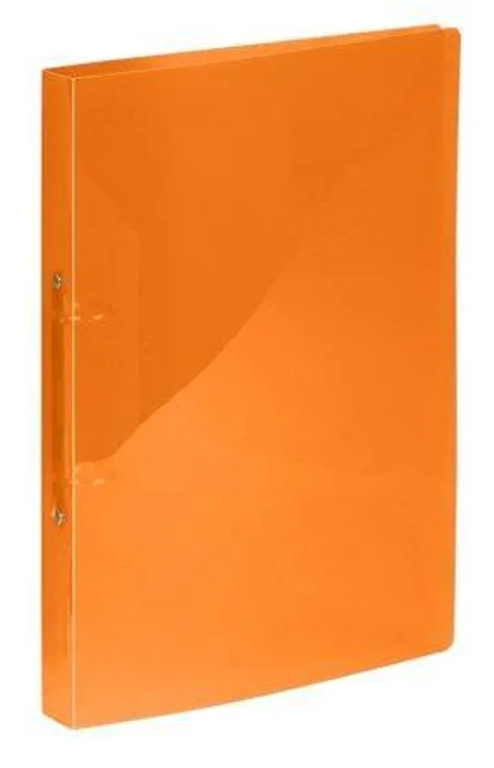 Hlavný obrázok produktu Pořadač dvoukroužkový "Propyglass", oranžová, 25 mm, A4, PP, VIQUEL