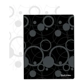 Zakladač PP A4 4kr. Black and White biela
