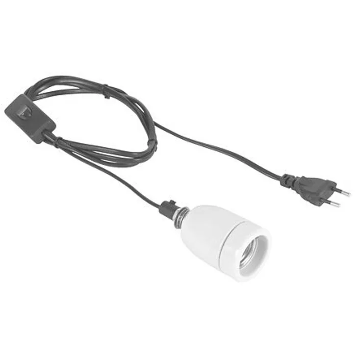 Hlavný obrázok produktu Porcelánová objímka Pro Socket do 250 W, 1,8 m