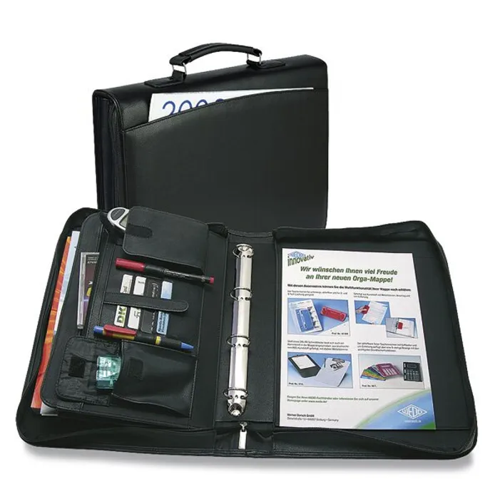 Hlavný obrázok produktu Portfolio A4 se zipem a držadlem - rozměr 355 x 325 x 65 mm