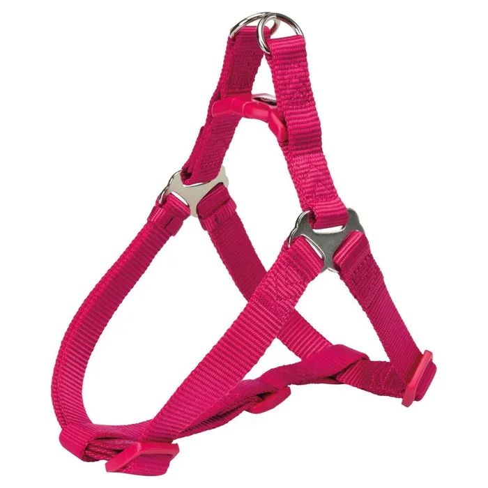 Hlavný obrázok produktu Postroj PREMIUM - fuchsia XS-S:hruď:30-40cm/10mm