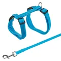 Ďalší obrázok produktu Postroj s vodítkom pre mačku jednofarebný 22-42cm/10mm 1,25m