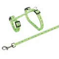 Postroj s vodítkom pre králika - motív 25-44/1cm 1,25m