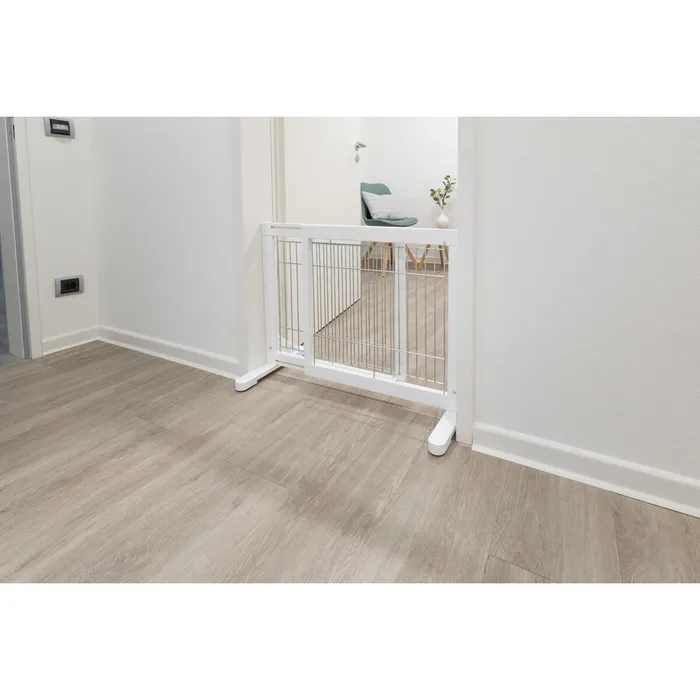 Hlavný obrázok produktu Posuvná bariéra pro psy 65-108 x 61 x 31 bílá