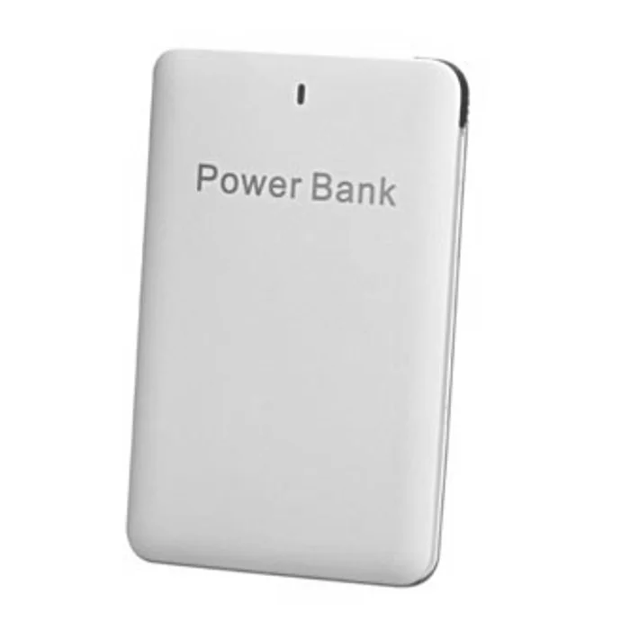 Hlavný obrázok produktu Powerbanka, slim, Li-ion, 5V, 2500mAh, nabíjení mobilních telefonů aj., SLIM, microUSB a