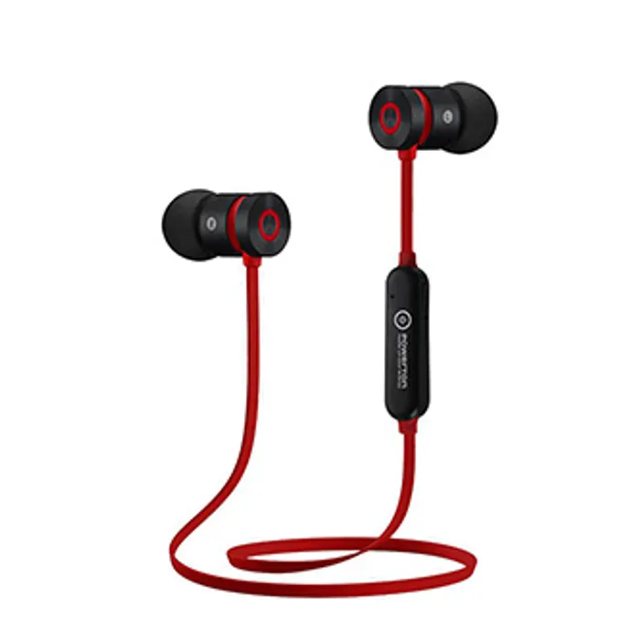 Hlavný obrázok produktu Powerton bezdrátová bluetooth sluchátka W2, s magnetickým uchycením, mikrofon, ovládání h