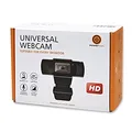 Powerton HD Webkamera PWCAM1, 720p, USB, čierna