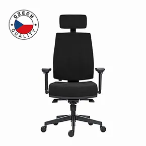 Powerton Kancelárske ergonomické kreslo Jana, Čierne