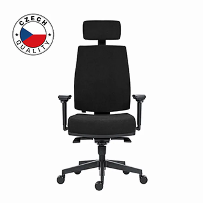 Hlavný obrázok produktu Powerton Kancelářské ergonomické křeslo Jana, Černé