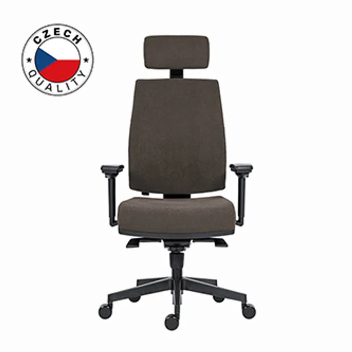 Hlavný obrázok produktu Powerton Kancelářské ergonomické křeslo Jana, Šedé
