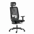 Powerton Kancelárske ergonomické kreslo Lucie, Čierne