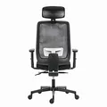 Powerton Kancelárske ergonomické kreslo Lucie, Čierne