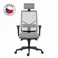 Powerton Kancelárske ergonomické kreslo Márie, Šedé