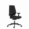 Powerton Kancelárske ergonomické kreslo Sima, Čierne