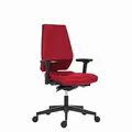 Powerton Kancelárske ergonomické kreslo Sima, Červené