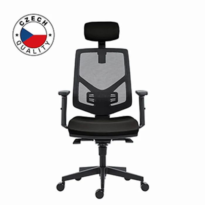 Hlavný obrázok produktu Powerton Kancelářské ergonomické křeslo Tina, Černé
