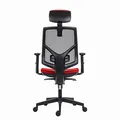 Powerton Kancelárske ergonomické kreslo Tina, Červené