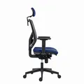 Ďalší obrázok produktu Powerton Kancelárske ergonomické kreslo Tina, Tmavomodré