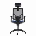 Ďalší obrázok produktu Powerton Kancelárske ergonomické kreslo Tina, Tmavomodré