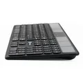 Ďalší obrázok produktu Powerton SolarSlim, Solárna klávesnica integrovaná, CZ/SK, Multi-Device typ 2.4 GHz Dongle + Dual Bluetooth, bezdrôtová, čierna