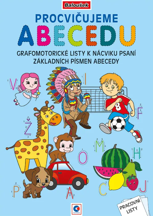 Hlavný obrázok produktu Pracovní listy - A4 - Procvičujeme abecedu