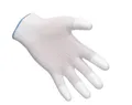 Pracovné rukavice máčané na prstoch v polyuretáne, veľkosť M