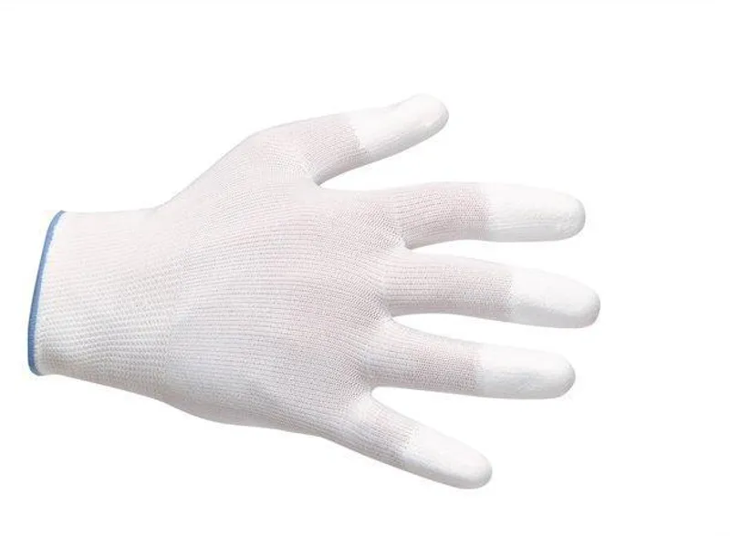 Hlavný obrázok produktu Pracovní rukavice máčené na prstech v polyuretanu, velikost XL