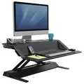 Pracovná stanica, Sit-Stand Lotus, čierna, plast-kov, Fellowes