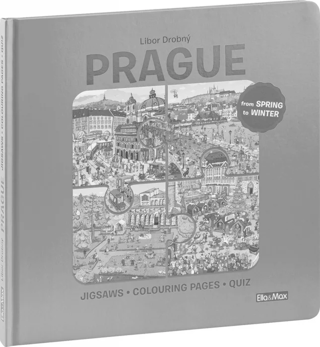 Hlavný obrázok produktu PRAGUE – Puzzles, Colouring, Quizzes