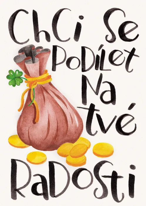 Hlavný obrázok produktu Přáníčko BeBechy - bílé - Měšec