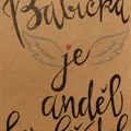 Ďalší obrázok produktu Přáníčko BeBechy - recyklovaný papír - Babička