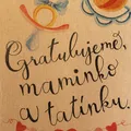 Ďalší obrázok produktu Prajeme BeBechy – recyklovaný papier – Gratulujeme
