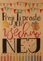 Přáníčko BeBechy - recyklovaný papír - Nej
