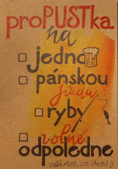 Hlavný obrázok produktu Přáníčko BeBechy - recyklovaný papír - Propustka