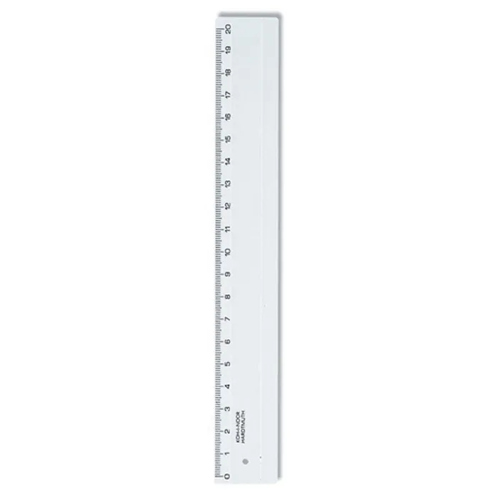Hlavný obrázok produktu Pravítko 742551 20 cm čiré
