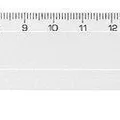 Ďalší obrázok produktu Pravítko 742551 20 cm číre