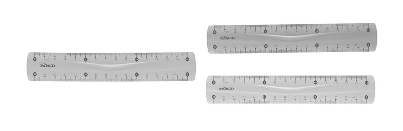 Hlavný obrázok produktu Pravítko KEYROAD 15cm, ohebné