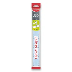 Pravítko Maped Study Unbreakable - 30 cm, mix barev