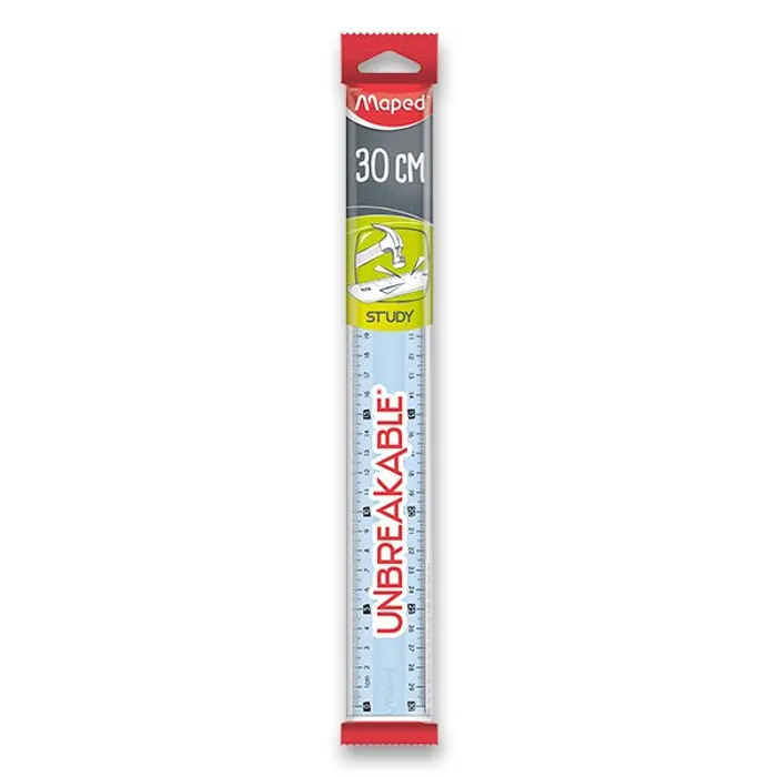 Hlavný obrázok produktu Pravítko Maped Study Unbreakable - 30 cm, mix barev