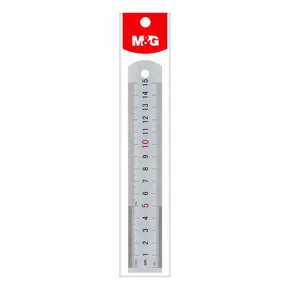 Pravítko M&G 15 cm, hliníkové