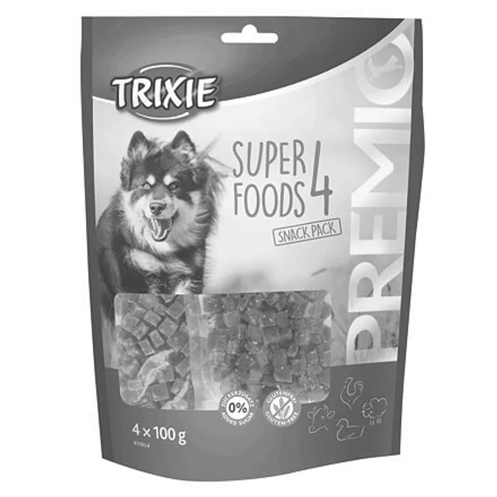 Hlavný obrázok produktu PREMIO 4 Superfoods - výživné pamlsky kuřecí, kachní, hovězí, jehněčí 4x100g