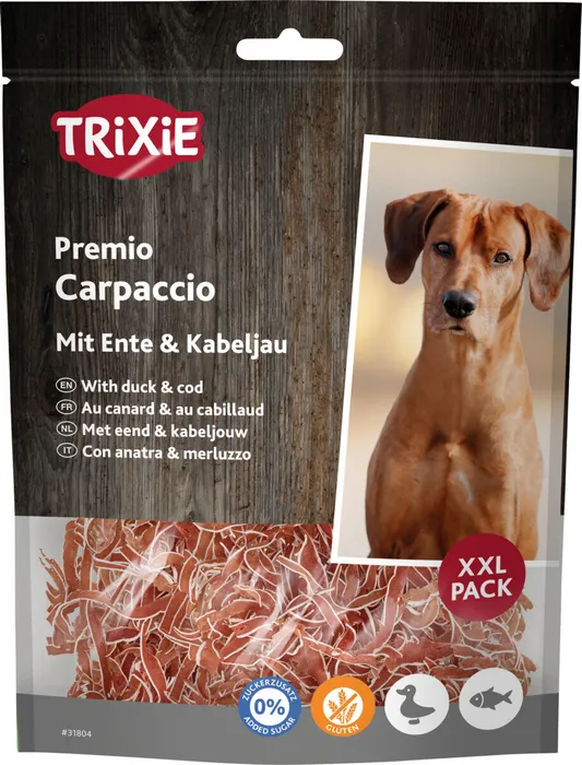 Hlavný obrázok produktu Premio CARPACCIO s kachnou a rybou 80 g