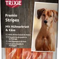 Ďalší obrázok produktu Premio CHICKEN CHEESE STRIPES - kuracie pásky so syrom 100g