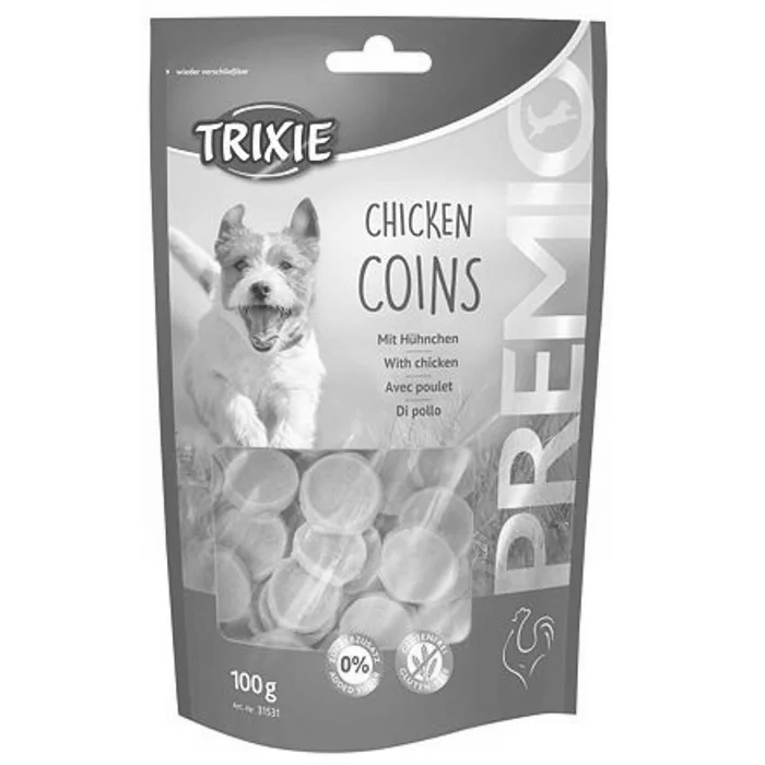 Hlavný obrázok produktu Premio CHICKEN COINS light - kuřecí mince 100g