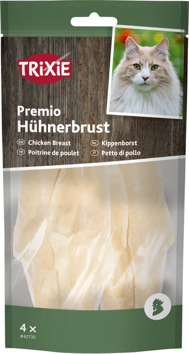 Hlavný obrázok produktu PREMIO Chicken Tenders - kuřecí prsa vařená 4 ks / 70g