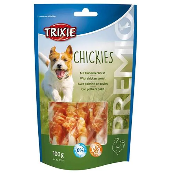 Hlavný obrázok produktu Premio CHICKIES Light - kalciové kosti s kuřecím masem 100 g
