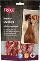 Ďalší obrázok produktu Premio DUCKIES kosti s vápnikom potiahnuté kačacím mäsom 100g