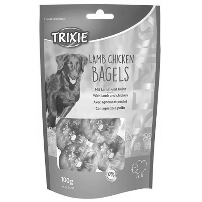 Hlavný obrázok produktu Premio LAMB CHICKEN BAGELS - jehněčí kroužky s kuřecím 100g