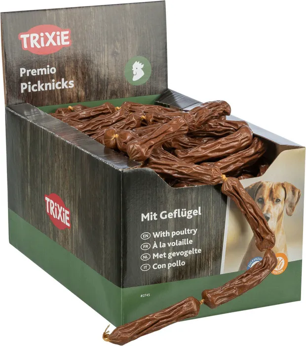 Hlavný obrázok produktu Premio PICKNICKS klobásky - drůbeží maso 8g, 200ks - TRIXIE