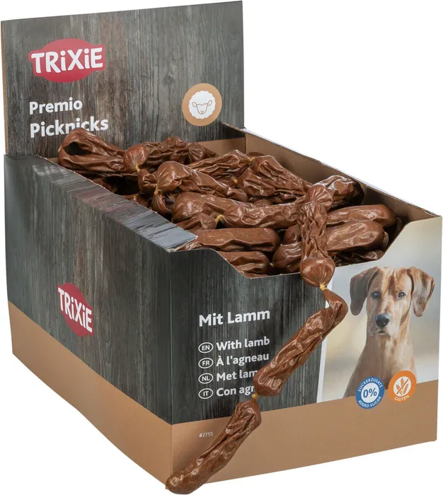 Hlavný obrázok produktu Premio PICKNICKS klobásky - jehněčí maso 8g,TRIXIE